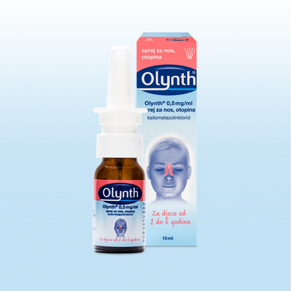 Olynth 0,5 mg/ml sprej za nos, otopina