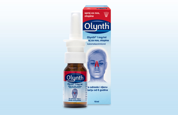 Olynth 1 mg/ml sprej za nos, otopina
